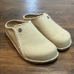 BIRKENSTOCK Unisex Zermatt Canvas Textile Eggshell